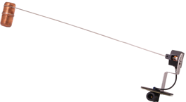 Verchromter Tankschwimmer
